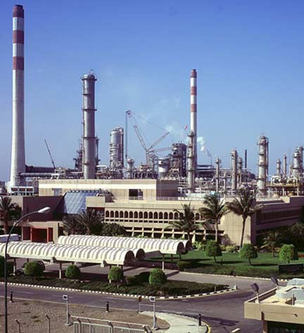 SAMREF Saudi Aramco Mobil Refinery